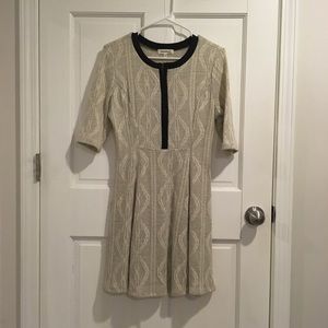 Monteau Los Angeles quarter sleeve sweater dress